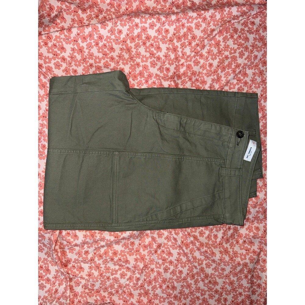 Old Navy High-Waisted Canvas Barrel Ankle Pants
